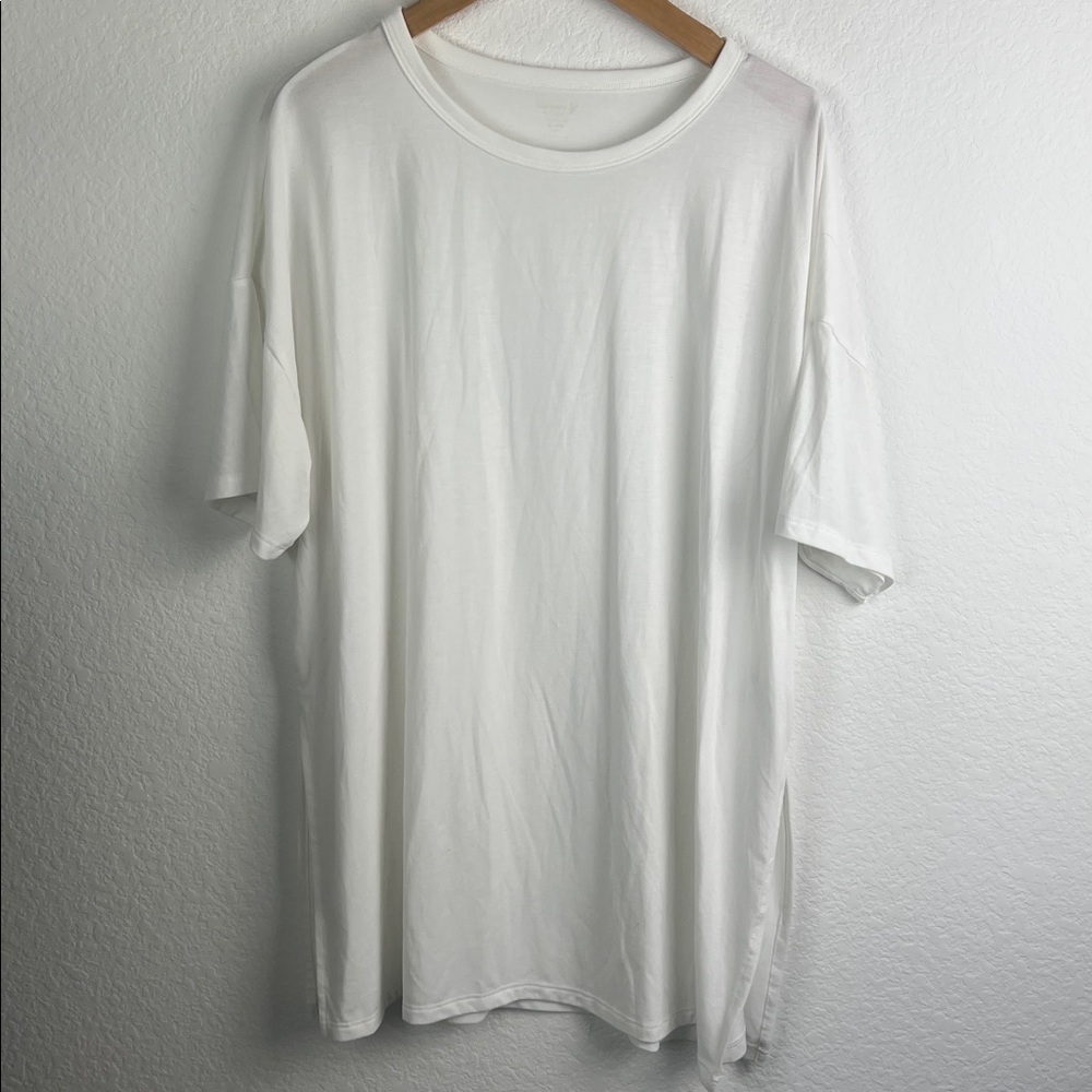 Old Navy Women’s Active Ultralight White Short Sleeve Tee Size Petite Medium